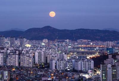 メボンサン(鷹峰山)夜景