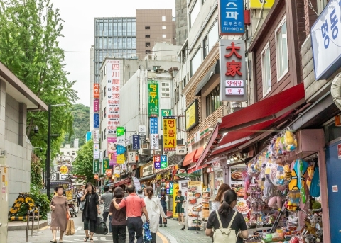 中国大使館通り